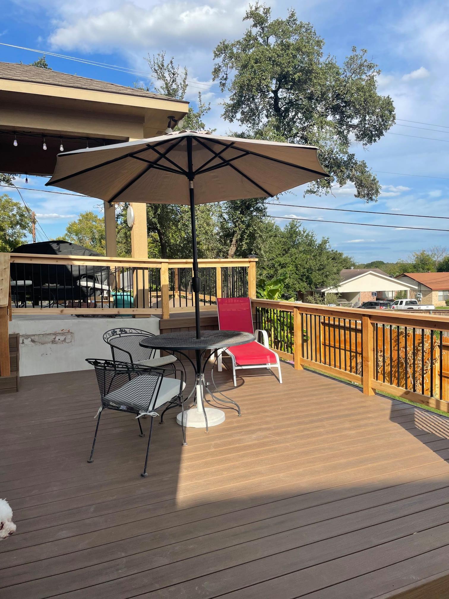 Composite Decking project 2 by Timeless Sunsets